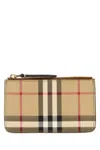 Burberry Kelbrook Check Zip Wallet In Printed