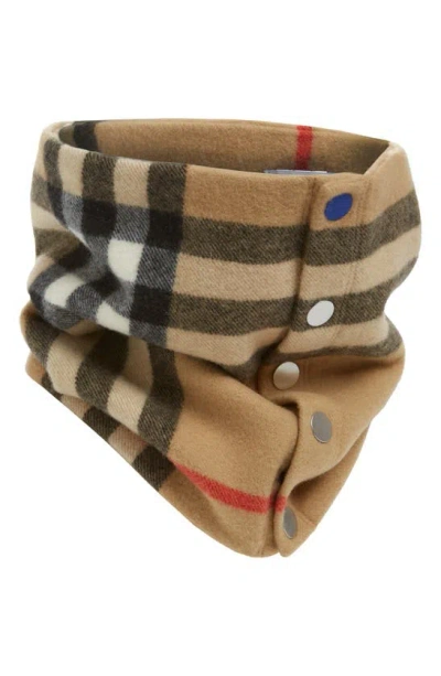 Burberry Washed Cashmere Snood In Archive Beige