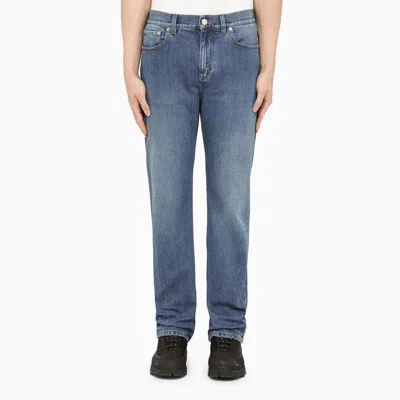 BURBERRY BURBERRY WASHED REGULAR JEANS