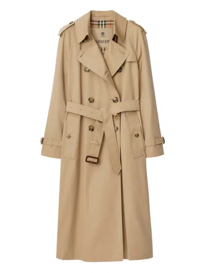BURBERRY WATERLOO HERITAGE BELTED TRENCH COAT