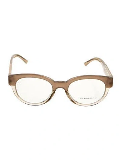 Pre-owned Burberry Wayfarer Eyeglasses W/ Tags In Pink