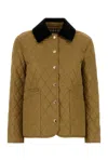 Burberry Dranefeld Quilted Jacket In Brown