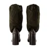 Burberry Wedge 95 Boots In Green
