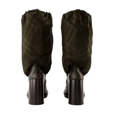 BURBERRY BURBERRY WEDGE 95 BOOTS