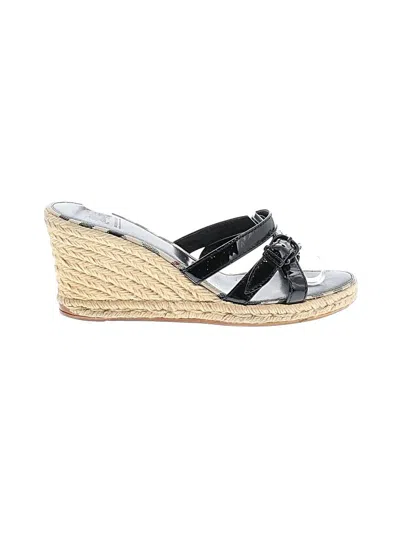 Pre-owned Burberry Wedges In Silver