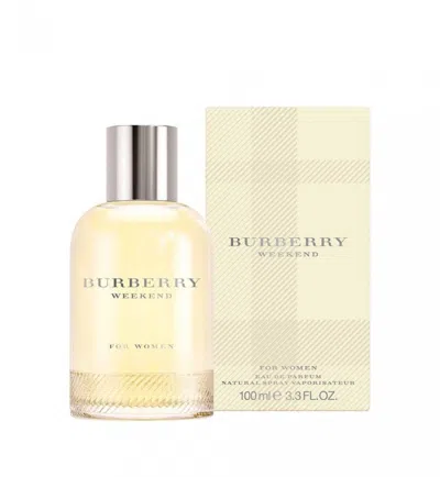 Burberry Weekend /  Edp Spray 3.3 oz (w) In Red   / Blue / Peach