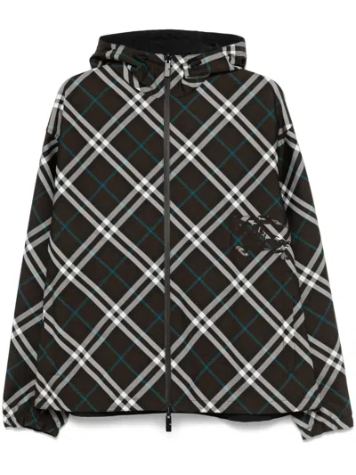 Burberry Wendbare Jacke Mit Vintage Check In Braun