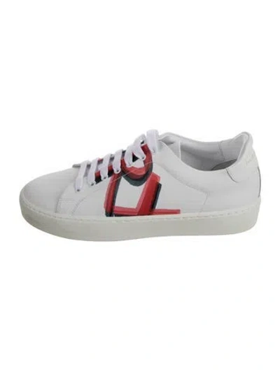Pre-owned Burberry Westford Mp Sneakers In White