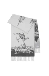 Burberry Westminster Cashmere Scarf In Wisp