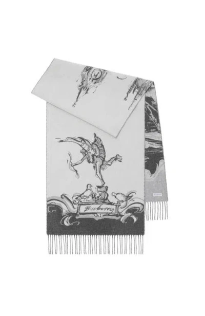 Burberry Westminster Cashmere Scarf In Wisp