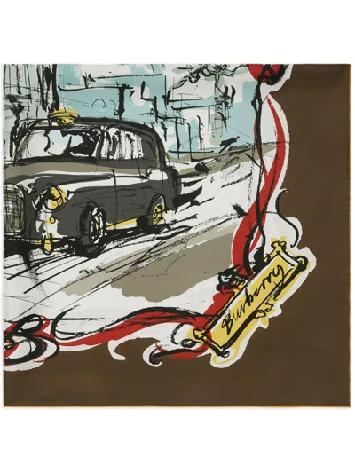 Burberry Westminster Scarf In 褐色