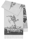 Burberry Westminster Scarf In Grey