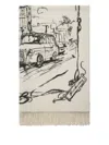 Burberry Westminster Wool Blanket In White