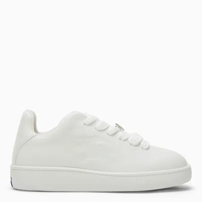 BURBERRY BURBERRY WHITE BOX SNEAKER