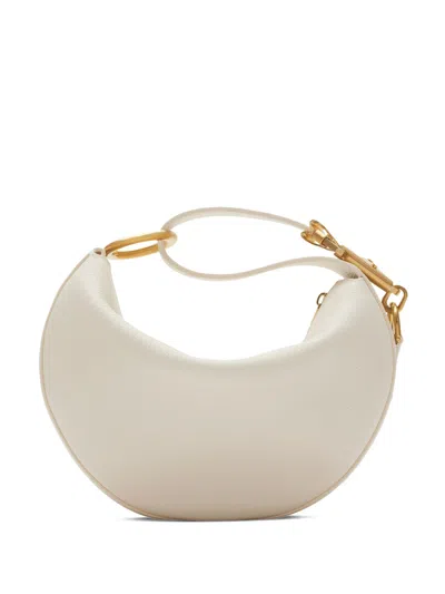 BURBERRY BURBERRY WHITE CALF LEATHER SOAP BAG