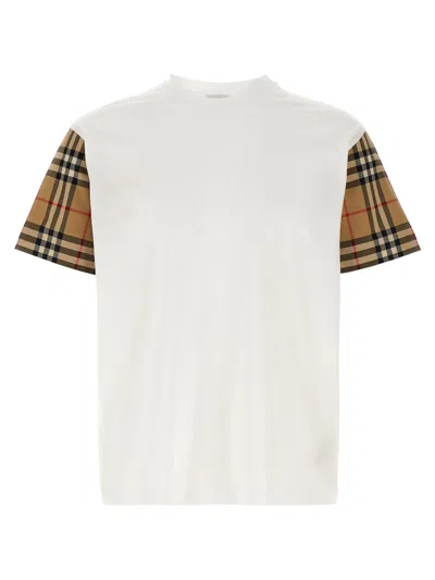 BURBERRY WHITE CARRICK T-SHIRT