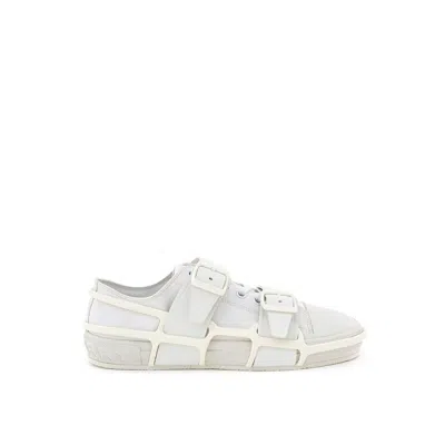 BURBERRY BURBERRY WHITE COTTON MEN'S SNEAKER