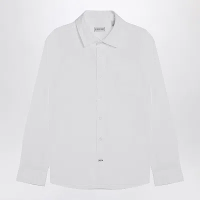 BURBERRY WHITE COTTON SHIRT