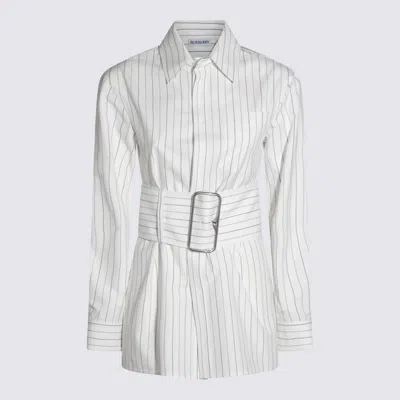 BURBERRY BURBERRY WHITE COTTON SHIRT