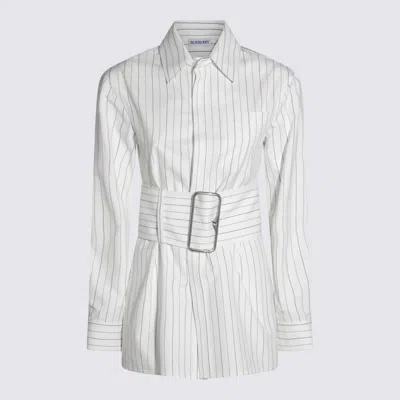 BURBERRY WHITE COTTON SHIRT