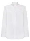 Burberry White Nylon Shirt In White