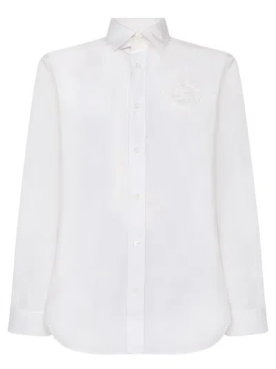 BURBERRY BURBERRY WHITE COTTON SHIRTS