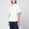Burberry White Cotton Slim-fit Shirt In White