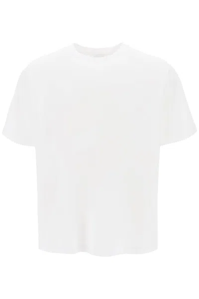 BURBERRY BURBERRY WHITE COTTON T-SHIRT