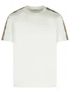Burberry Checked Cotton-jersey T-shirt