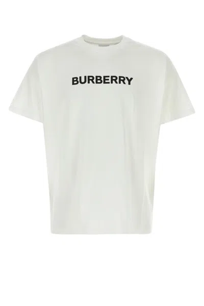Burberry White Cotton T-shirt