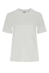 Burberry White Cotton T-shirt