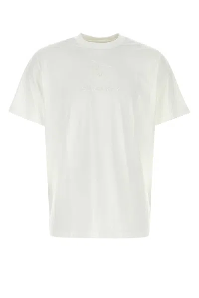 Burberry White Cotton T-shirt
