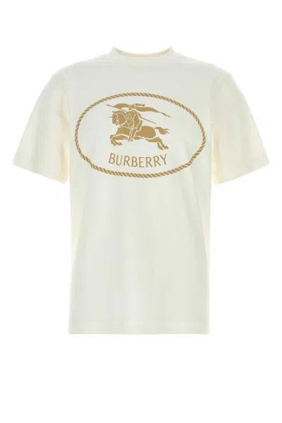 Burberry Men Seth Biologic Cotton Blend T-shirt In Multi
