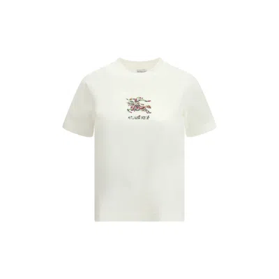 Burberry White Cotton T-shirt