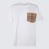 BURBERRY BURBERRY WHITE COTTON T-SHIRT