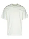 Burberry "ekd Embroidered T-shirt In White