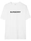 Burberry Oversized T-shirt That Sports The House Logo On The Front In White
