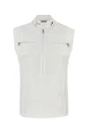Burberry High Neck Cotton Vest