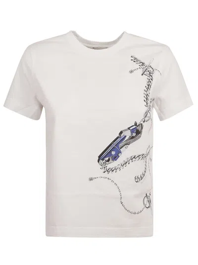 Burberry T-shirts And Polos In White