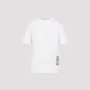 Burberry Side Logo Cotton T-shirt In White