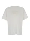 Burberry "ekd Embroidered T-shirt In White