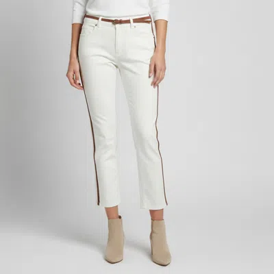 Pre-owned Burberry White Denim Slim Fit Jeans M/ Waist 30 "