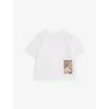 Burberry Cedar T-shirt T-shirt In White