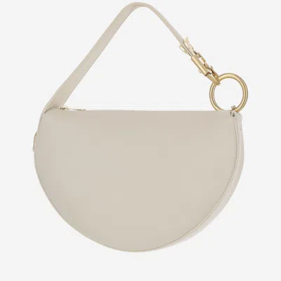 Burberry White Knight Arc Shoulder Bag