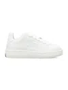 Burberry Women Box Sneaker In Leather In White