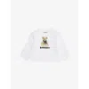 Burberry Thomas Bear Sweater In White