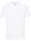Burberry Eddie Shirt With Short Sleeves And Collar In White