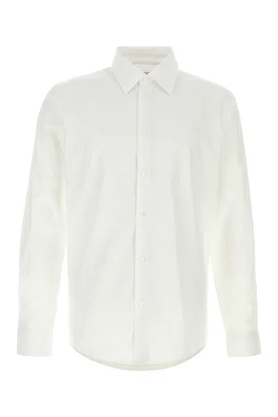BURBERRY WHITE POPLIN SHIRT