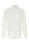 Burberry White Poplin Shirt In White