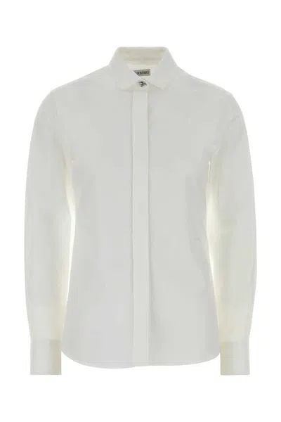 Burberry White Poplin Shirt